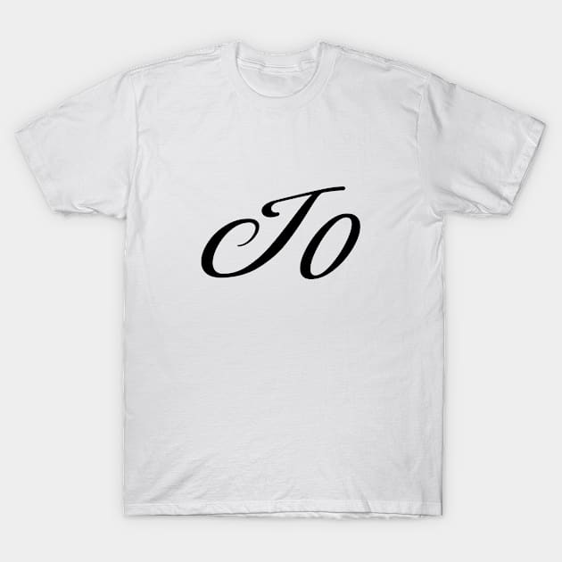 Name Jo T-Shirt by gulden